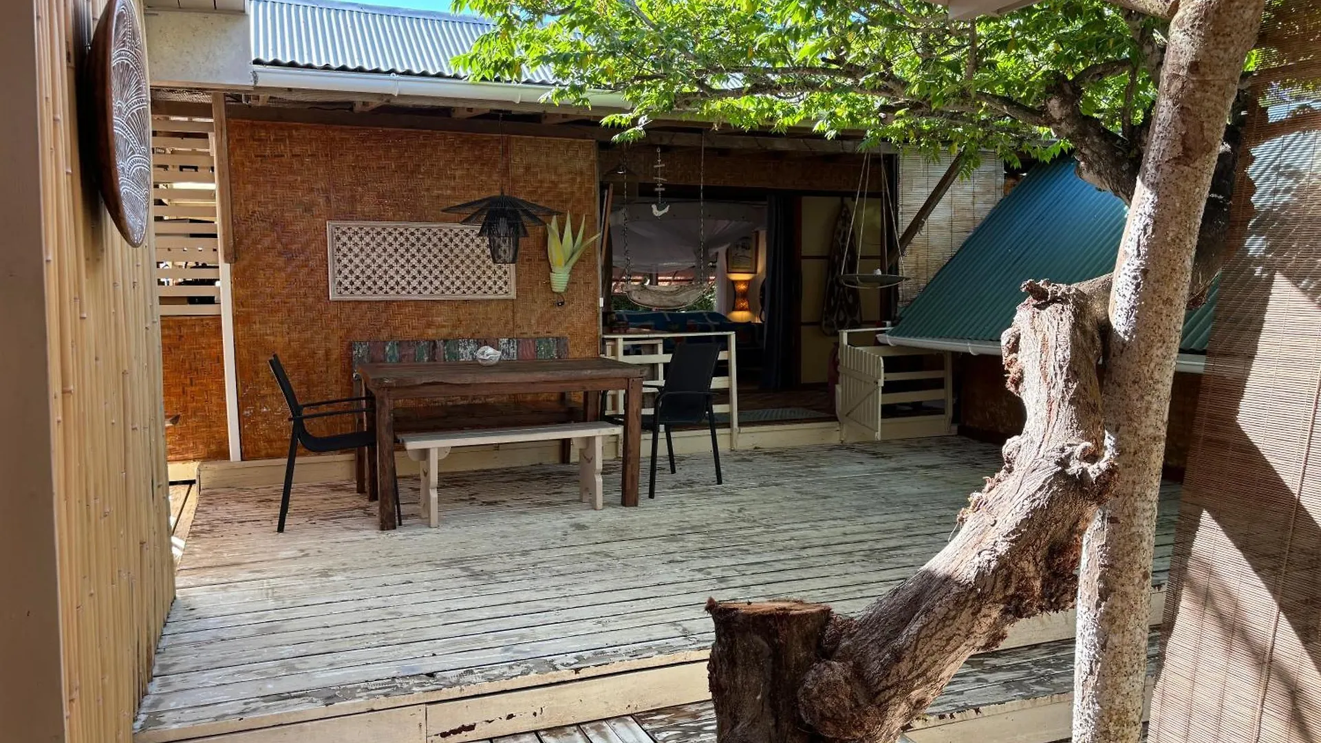 French Polynesia Secret House Avec Jacuzzi Et Piscine Partagee Villa Moorea